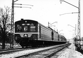  Электросекция Ср3-11284 Ланская-Удельная Март 1956 г