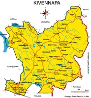 Кивеннапа карта волости (после 1925г.)