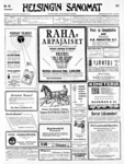 Газета «Helsingin Sanomat» № 143 от 27.05.1928 г.