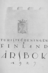 Газета «Turistföreningens i Finland årsbok« 1927 г.