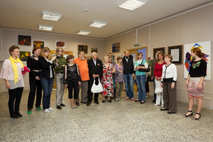 Выставка молодых художников Зеленогорска