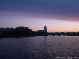 Выборгский замок на закате[color=#6B26A7]