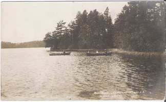 Щучье озеро (Haukijarvi).Берег со стороны Терийок. 1910 г.(3)