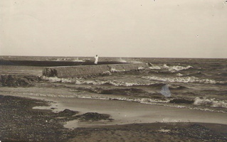 Дамба в порту, 1925 год (3).