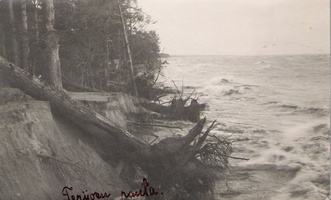 Берег в Терийоках после бури и наводнения 1924 года (3).