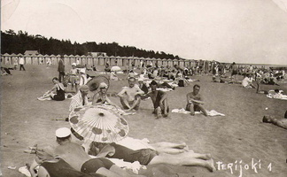 Курортники на пляже, 1927 г.(3)