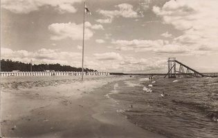 Пляж. Фотомастерская Пуллинена, Терийоки, 1934 г.(3)