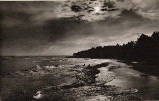 Лунная ночь в Терийоках, примерно 1935 г.(3)