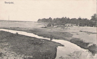 Речка Терийоки при впадении в залив, около 1910-го г.(3)