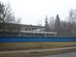 Здание ресторана «Олень» накануне сноса.