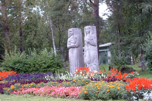Декоративные скульптуры перенесены в Зеленогорский парк.