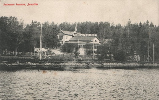 18-1.  Сайменский канал. Юстила (Juustila).  Около 1914. (5)