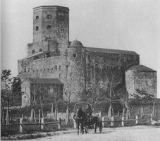 Замок после пожара 1890 года.(4)