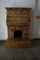 Камин по проекту  Эл.Сааринена в усадебном доме Бенкендорфов в Янеда