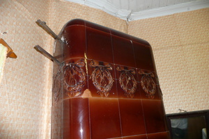 Изразцовая печь в доходном доме В.В.Веретенниковой в Санкт-Петербурге