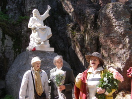Открытие скульптуры Вяйнемейнена. 2 июня 2007 г.