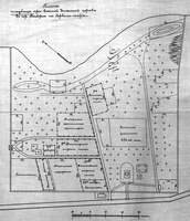 Карта православной части Сорвальского кладбища.