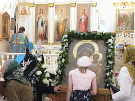 21 июля 2010 - престольный праздник храма Казанской иконы Божией Матери