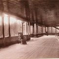 Вид части крытой галереи Николаевского отделения санатория
