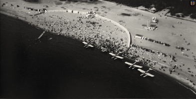 Terijoki beach 1928: Пляж Терийоки, 1928 год