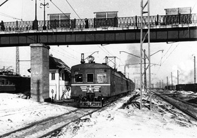 Электросекция Ср-2707 Ленинград--Ланская 1956