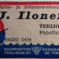 Terijoki J Ilonen