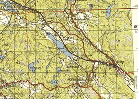 map Vahviala