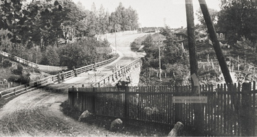 Ваммельсуу мост. 1920е вид к Терийокам (с пешеходами)