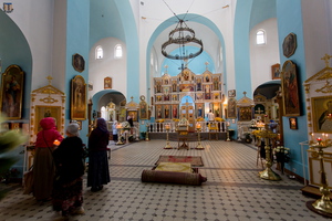 11 июня 2017 г. Божественную литургию в храме возглавил Назарий, епископ Кронштадтский, викарий Санкт-Петербургской епархии