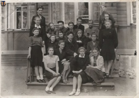 Школа 445 Весна 1949 года 9 класс