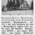 Каннельярви пансионат 1936