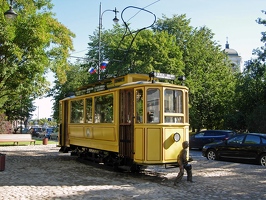 Памятник Выборгскому трамваю