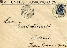 sr Uusikirkko Kunttu 1905