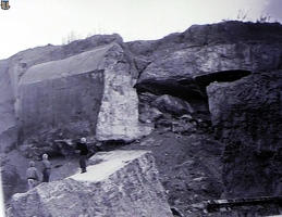 Убежище №29 форта Ино, взорванное в конце 1960-х гг.