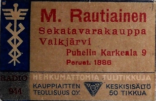 Valkjarvi M.Rautiainen