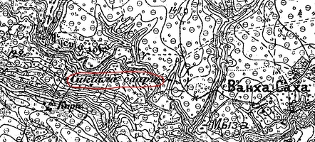 map Sykelsaari 1887