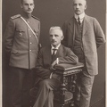 Братья Александр, Николай и Василий (слева направо), 23 июля 1914 г.