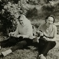 Мария Сергеевна и М. С. Корбацкова в походе с учениками. Начало 1970-х годов