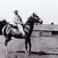 В.А. Серов на лошади в Ино