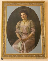 Парадный портрет А.Прониной (фон Кун). Худ. Мария Шретер