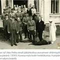 Президент Свинхувуд на открытии Дома Егеря в 1933 году.