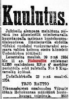 KARJALA 1924 25.03.1924 NO 72