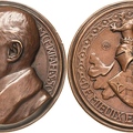 Медаль в честь графа Максимилиана-Марии фон Мой-де-Сонса. 1912