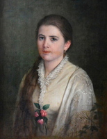 Следзинский В.О. Портрет Юлии Бразоль 1881