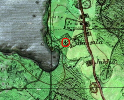 map Lahdenpera Rantala