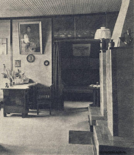 Комната жены Л.Н. Андреева. Фотография К. Буллы. Журнал «Нива». 1912. № 3